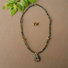 COLLAR  VERDE  ESMERALDA