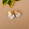 ARETES EN NACAR DE PERLA
