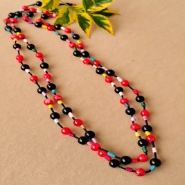 COLLAR LARGO ARTESANAL COLORIDO