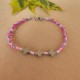 PULSERA EN PEDRERIA FUSCIA