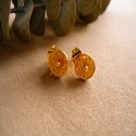 ARETES TOPOS EN BRONCE