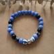 PULSERA EN PIEDRA NATURAL OJO DE GATO