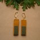 ARETES LARGOS EN CUERO