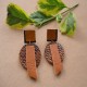 ARETES EN CUERO