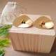 ARETES DORADOS FLOR
