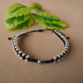 MANILLA TEJIDA EN PERLAS